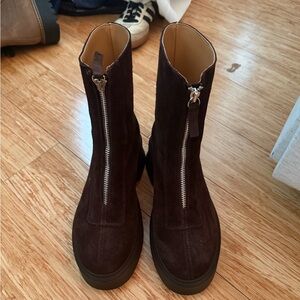 Steve Madden Jones boot brown suede